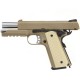 Страйкбольный пистолет WE COLT М1911А1 Desert Warrior 4.3 with Rail Tan WE-E011-TN