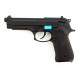 Страйкбольный пистолет WE BERETTA M92F, CO2, черный, металл, WE-M001-CO2