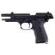 Страйкбольный пистолет WE BERETTA M92F, CO2, черный, металл, WE-M001-CO2