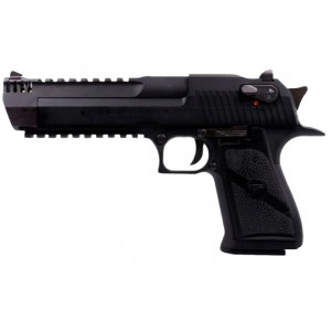 Страйкбольный пистолет WE DESERT EAGLE L6, металл, рельсы, черный WE-950509