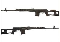 A&K модель винтовки SVD AEG Ver. BK (without ba
