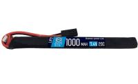 АКБ BlueMax 1000mAh LiPo 7.4V 20C  AK Thin Stick