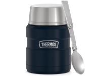 Термос для еды THERMOS KING SK-3000 MMB 0,47L, складная ложка
