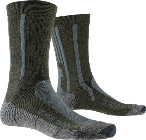 Носки X-SOCKS® COMBAT SILVER цвет Olive Green/Anthracite