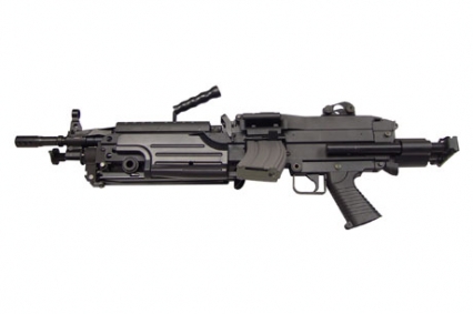 Страйкбольный пулемет (A&K) M249 Para Black металл