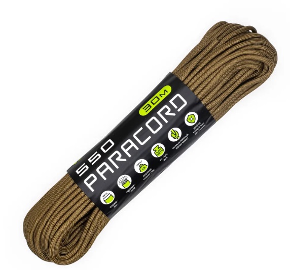 Паракорд 550 CORD nylon 30м RUS (coyote)