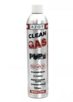 Газ страйкбольный Azot Clean Line Pure GAS 900мл без силикона 0% (мет.клапан)
