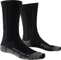 Носки X-SOCKS® COMBAT SILVER цвет Black/Stone Grey Melange