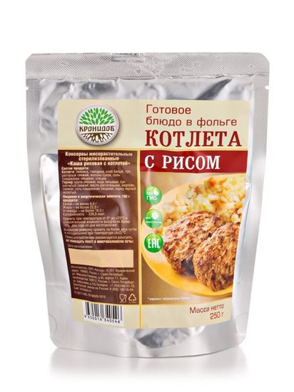 Консервы мясорастительные стерилизованные "Каша рисовая