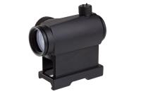 AIM T1 RED DOT W/ OFFSET RAIL, QD MOUNT & LOW MOUNT - BK