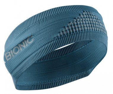 X-Bionic Headband 4.0 цвет BLUESTONE/DOLOMITE GREY