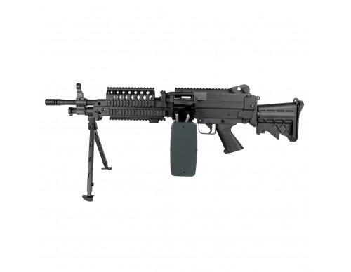 Страйкбольный пулемет (A&K) MK46 (Пластик) Black MK46(P)