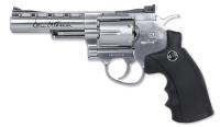 ASG Модель револьвера Dan Wesson 4" MB Silver, серебр