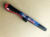 АКБ BlueMAX 1200mAh Lipo 7.4V 20C AK stick 11.5x14x185mm  АК-серия под крышку