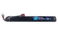 АКБ BlueMAX 1200mAh Lipo 7.4V 20C AK stick 11.5x14x185mm АК-серия под крышку Т-разъем