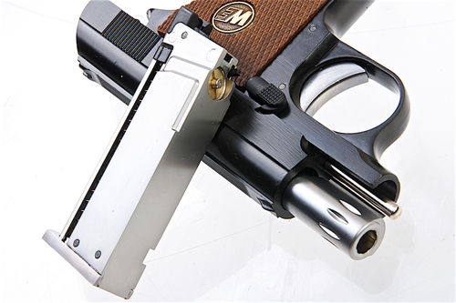 Страйкбольный пистолет WE COLT .25 Black GBB, GAS, Metal WE-CT001-BK