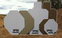 Мишень IPSC метрическая (с белой стороной) ( 10 шт. уп. ) арт.: IPSC 739/10