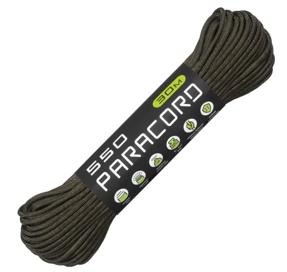 Паракорд 550 CORD nylon 30м RUS (khaki)