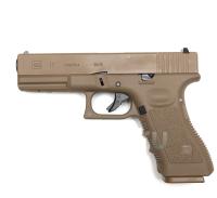 Страйкбольный пистолет Glock-17 gen.3 TAN EC-1101 DE [East Crane]