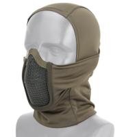 Балаклава с защитной сеткой Shadow Fighter BK, OD, TAN [STRIKE GEAR]