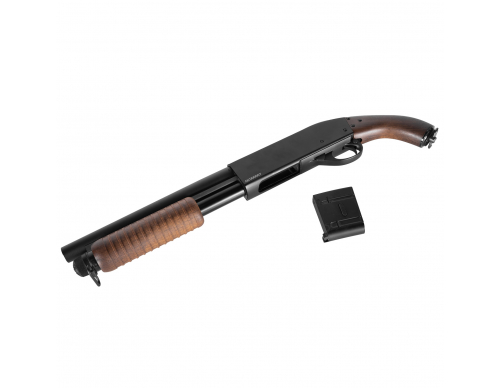 Страйкбольный дробовик (A&K) SXR-8870 (WOOD/Black)