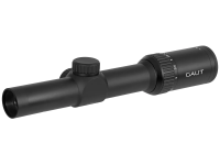 Прицел Gaut Quartz 1-4x24, сетка 65, без подсветки, арт. Q1424-65 [GAUT]