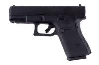 Страйкбольный пистолет WE GLOCK-19 gen5, металл слайд, сменные накладки, WE-G003VB-BK