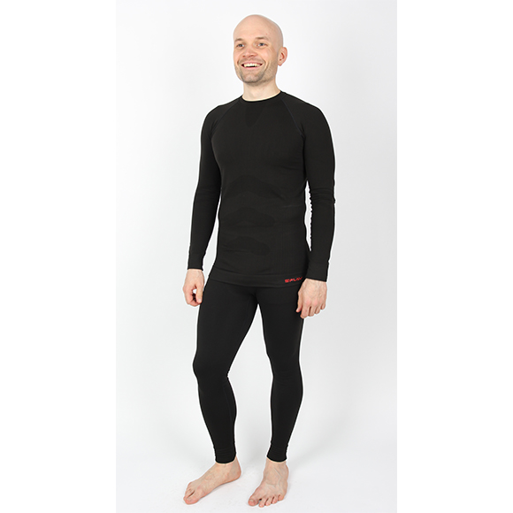 Термобелье "Seamless" футболка L/S черная