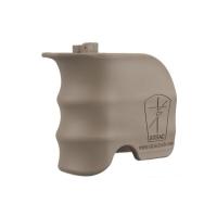 Polymer grip to the magazine