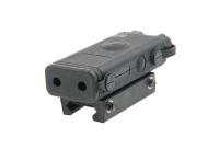 PEQ 10 replica with flashlight and laser sight - black (FMA)