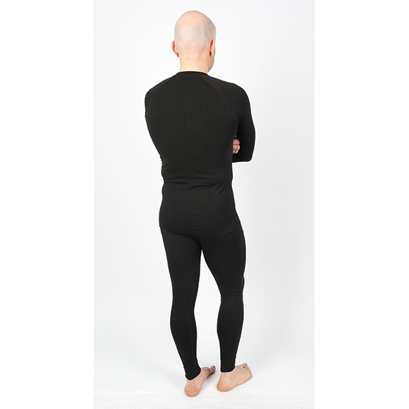 Термобелье "Seamless" футболка L/S черная