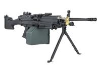 Страйкбольный пулемет (A&K) M249 MK II Black металл