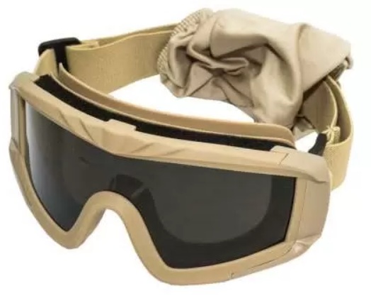 Очки защитные Tactical JY026 3 сменные линзы [STRIKE GEAR]