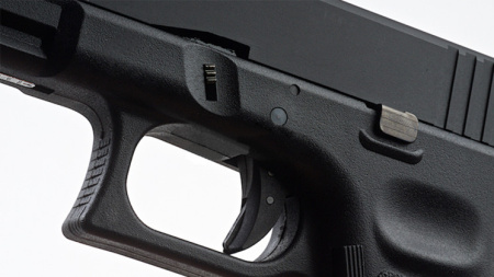 Модель пистолета KJW Glock 17, KP-17, GBB, металл, черный, СО2 (KJW) KP-17.CO2