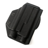 Компактная кобура МПЛ c Olight Baldr Pro черная, правша [STRIKE GEAR]