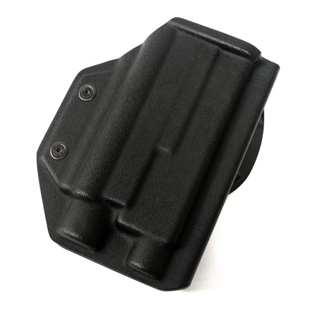 Компактная кобура МПЛ c Olight Baldr Pro черная, правша [STRIKE GEAR]