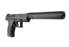 Страйкбольный пистолет Walther PPQ Navy Kit спринг