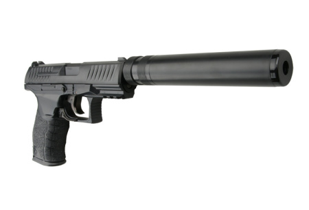 Страйкбольный пистолет Walther PPQ Navy Kit спринг
