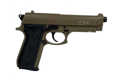 PT92 Tan (СПРИНГ) metal slide 6mm CYBERGUN