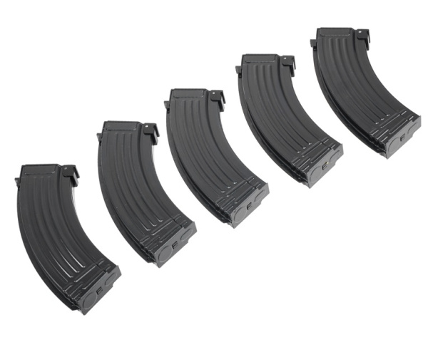 E&L Магазин механический EL-47X5 AK47 120 шаров Black