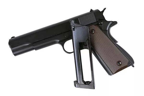 KJ Works Модель пистолета  Colt M1911 A1 CO2, металл