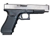 WE Модель пистолета  GLOCK-34 gen3, металл слайд, хромированный, WE-G008A-SV