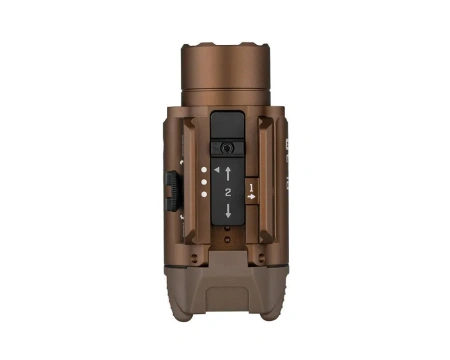 Пистолетный фонарь Olight PL-3R Valkyrie Desert Tan, Li-po 900 mAh, Cree XH-P 35B HI, 205 метров, 1500 люмен