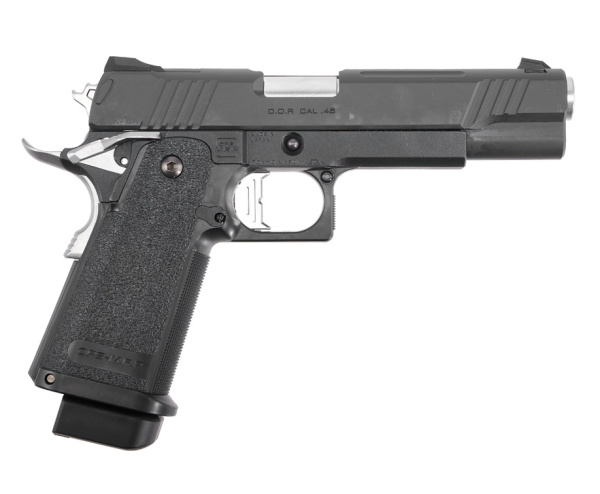 Страйкбольный пистолет TOKYO MARUI COLT 1911 Hi-Capa 5.1 D.O.R, GBB, пластик, черный, 142924