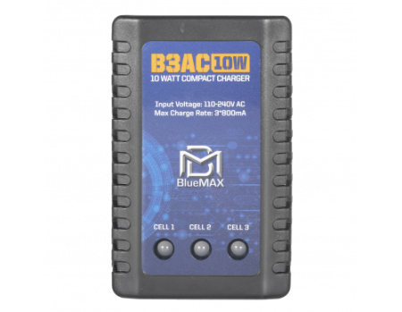 Зарядное устройство (BlueMAX) B3AC Compact Charger 10W (LiPo 2-3s) 