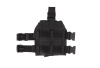 Leg panel with universal holster - black