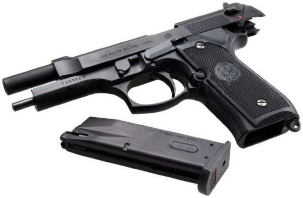 Страйкбольный пистолет Tokyo Marui Beretta M92F Military GBB
