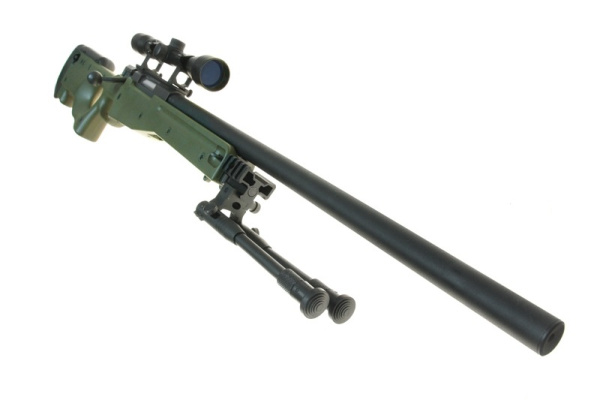 WELL Модель снайперской винтовки MB-01 Warrior Spring