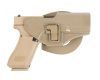 Кобура пластиковая CQC Tactical под GLOCK TAN
