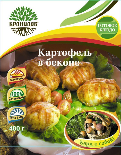"Картофель в беконе" 400 гр. (КРОНИДОВ)